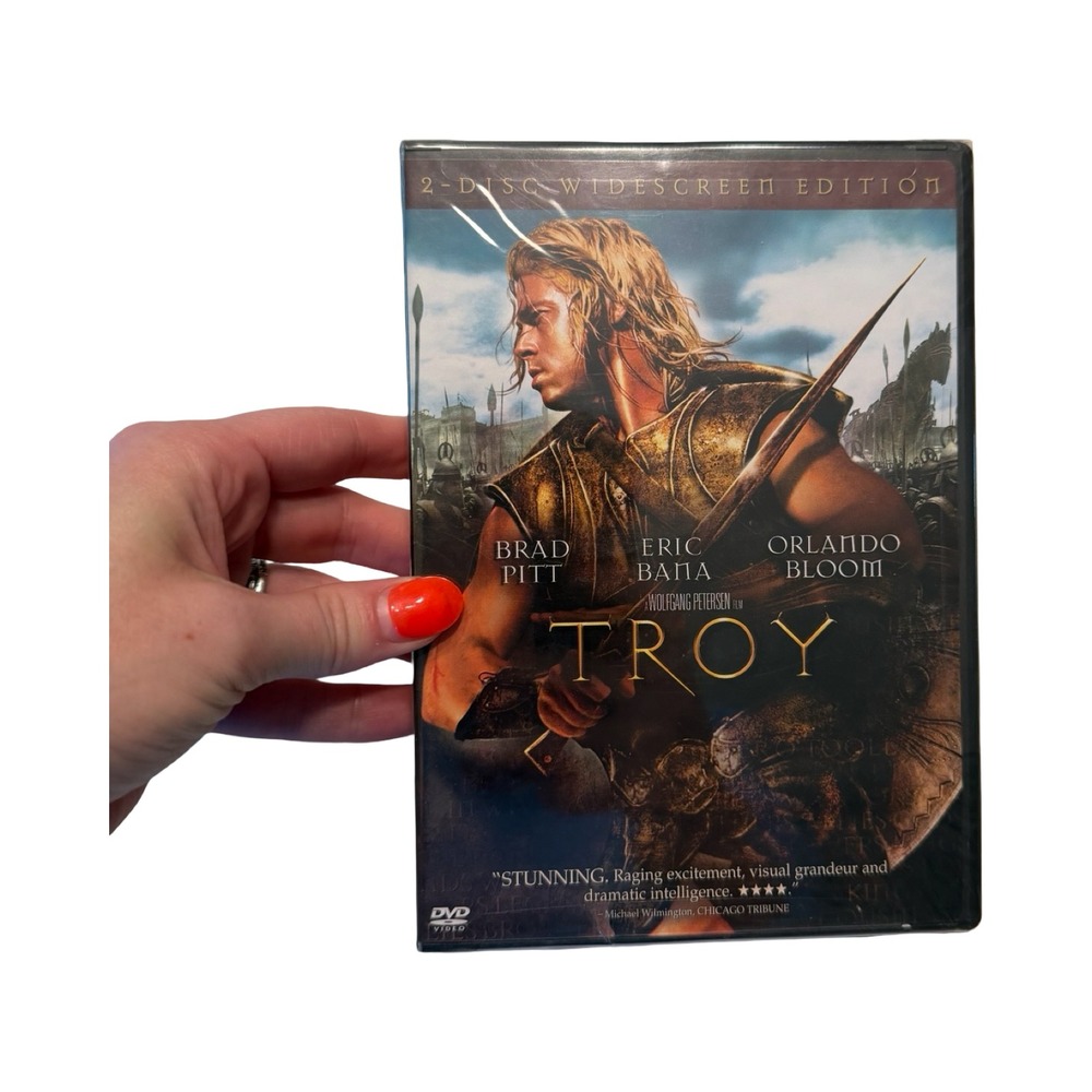 Troy DVD 2-Disc Widescreen Edition Brad Pitt Eric Bana Orlando Bloom 2004 New